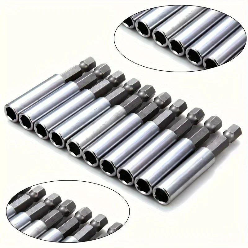 Magnetic Drill Bit Holder 1/4" Hex Extension Socket | Power Tool