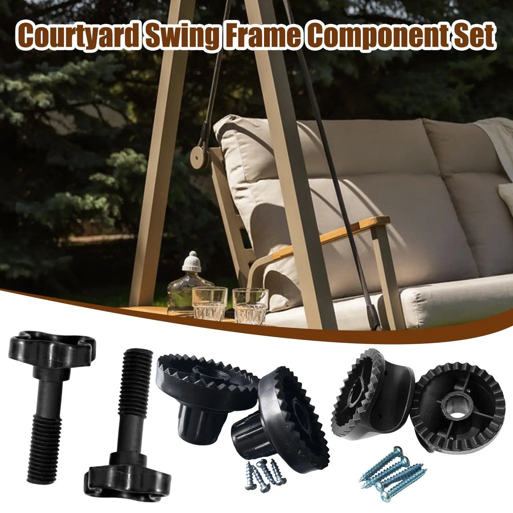 Outdoor Swing Canopy Frame Replacement Kit – Rust-Proof