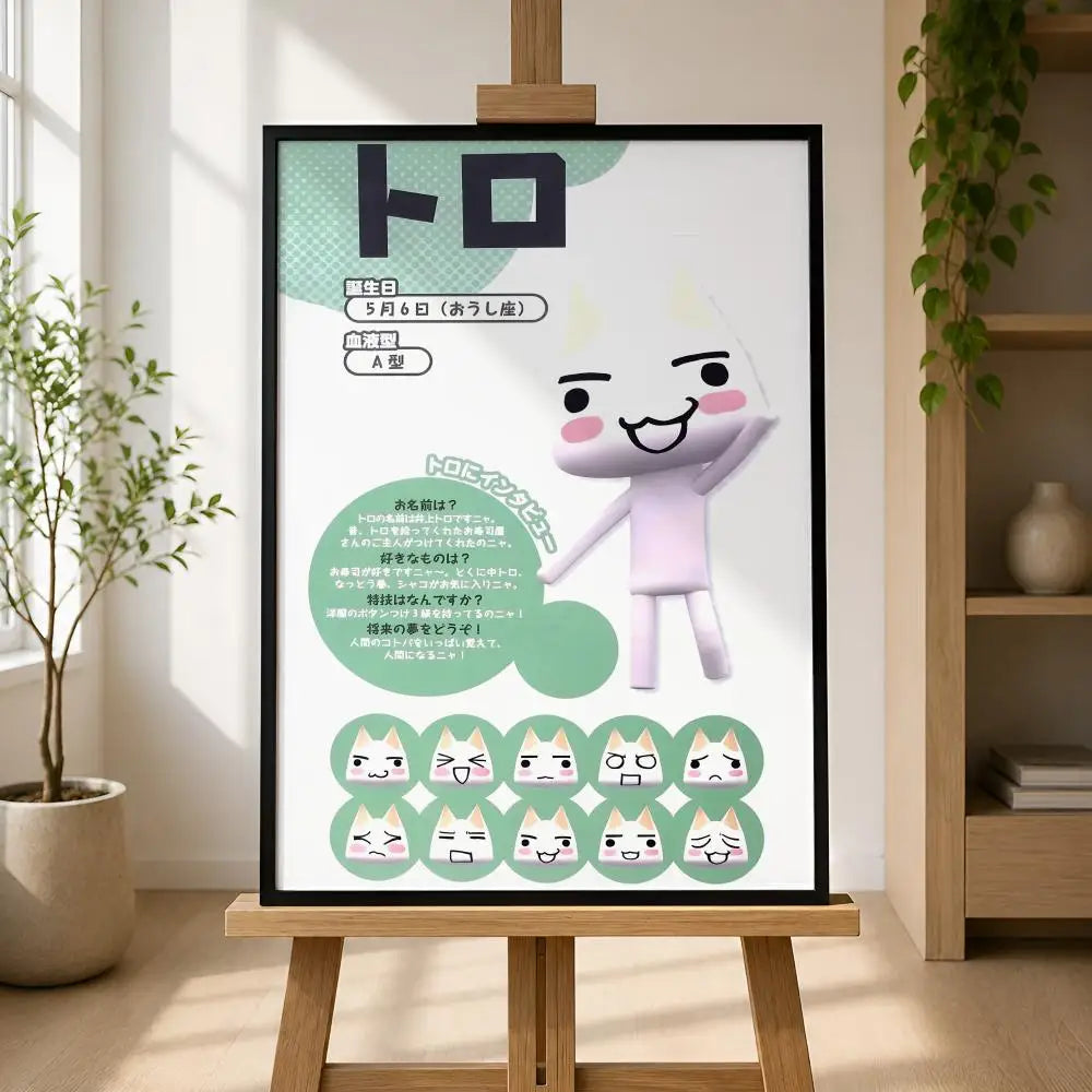 Waterproof PVC Peel-and-Stick HD Wall Poster | T-Toro Art