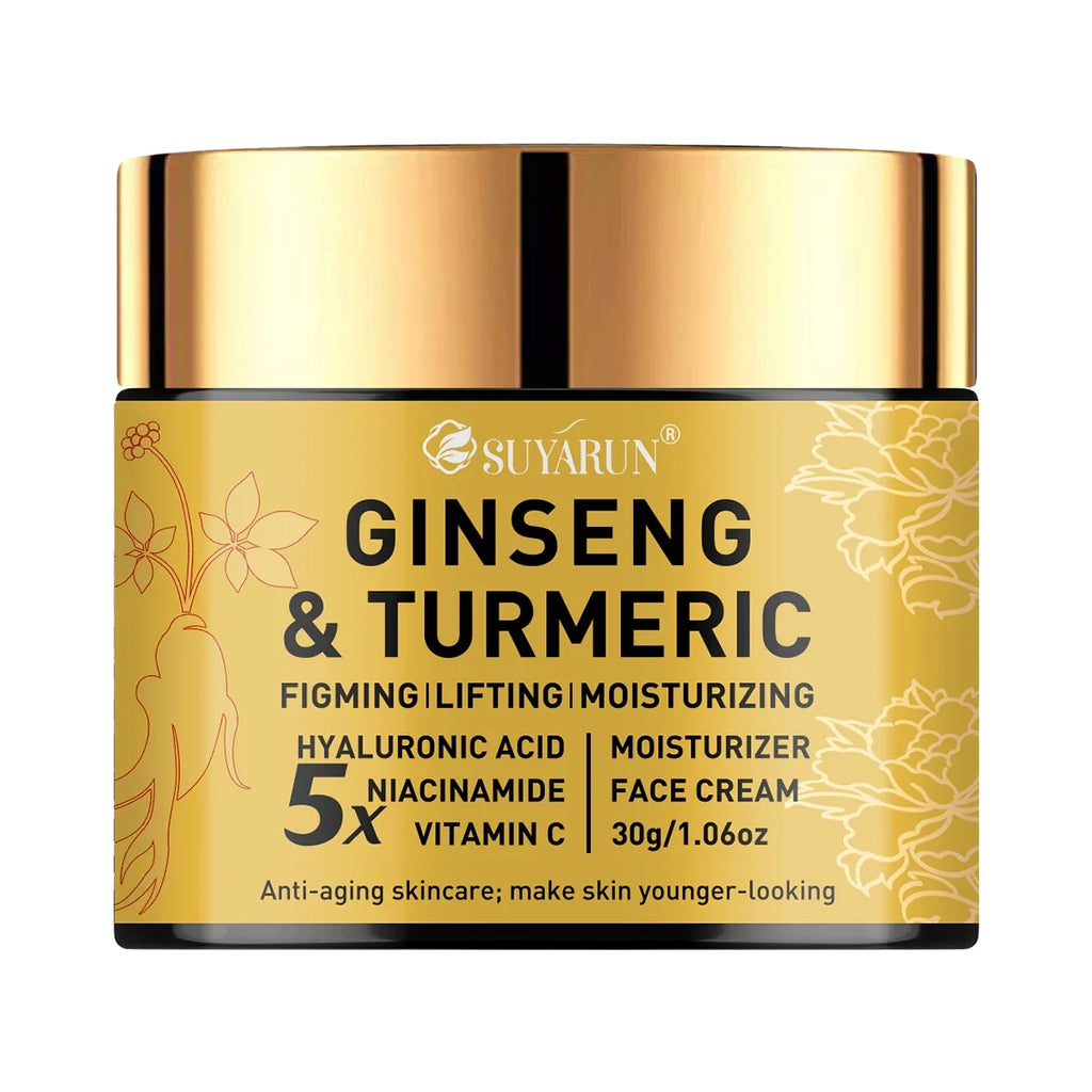 SUYARUN Ginseng Turmeric Face Cream | Brightening Moisturizer