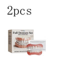 Snap-On Silicone Veneers – Upper & Lower False Teeth | Oralhoe