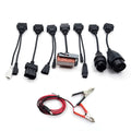 TCS PRO 8-Piece Car & Truck Diagnostic Connector Cable Set
