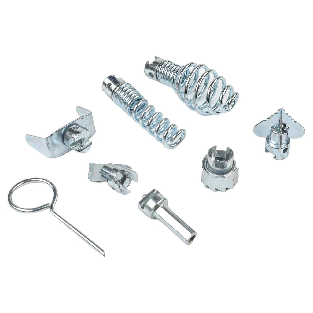 LEENKEA 3M Pipe Cleaning Spiral | 6 Cutting Heads Drain Snake