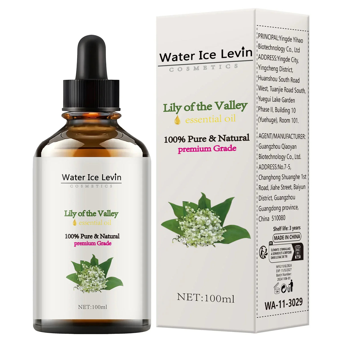 Lily of the Valley Essential Oil Face & Body Moisturizing Cream