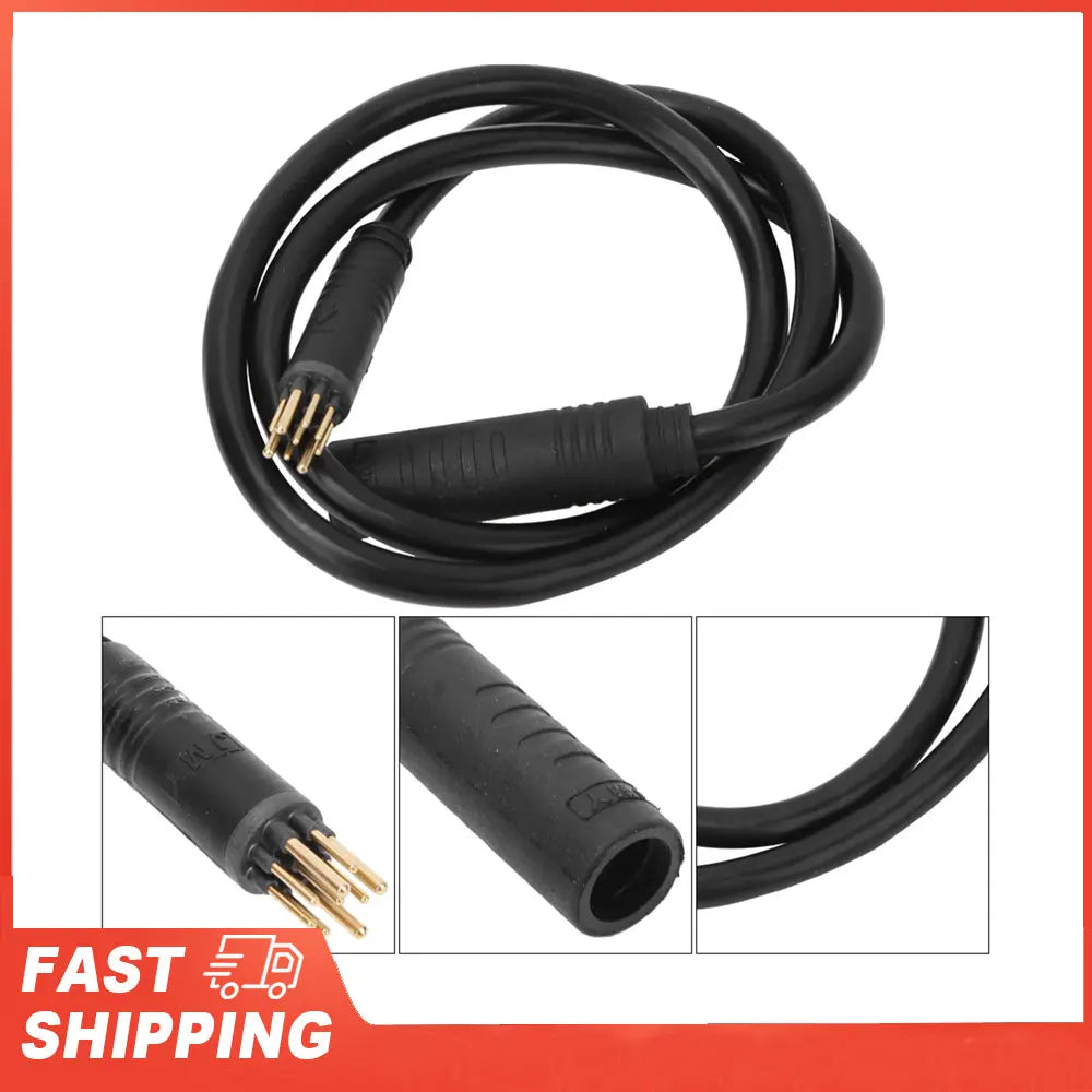 Electric Bike Motor Cable 9 Pin Wheel Extension Female Male Wire E
