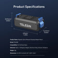 TELESIN Magnetic Qucik Release Two Claw Charging Adapter Mount DJI