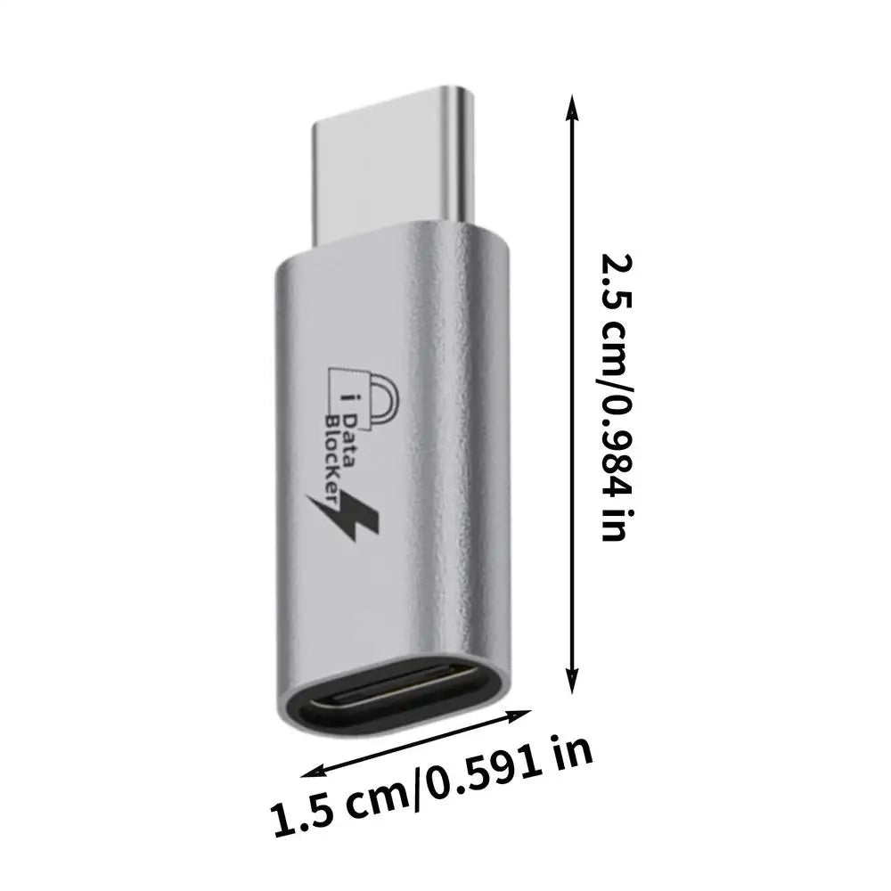 USB Data Blocker Adapter – Secure Charging Protector