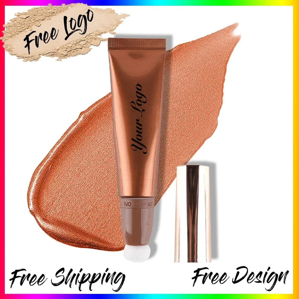 Vegan Liquid Highlighter Shimmer Bronzer – Pearlescent Glow
