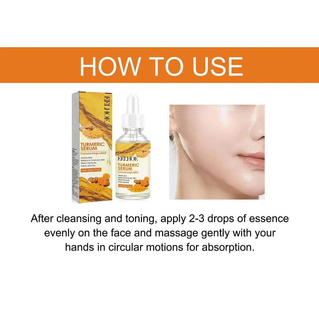 EELHOE Turmeric Serum – Dark Spot, Anti-Wrinkle & Brightening