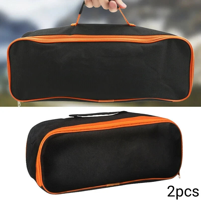 2-Pack Oxford Tool Tote Bags with Handle & Zipper | Multi-Use