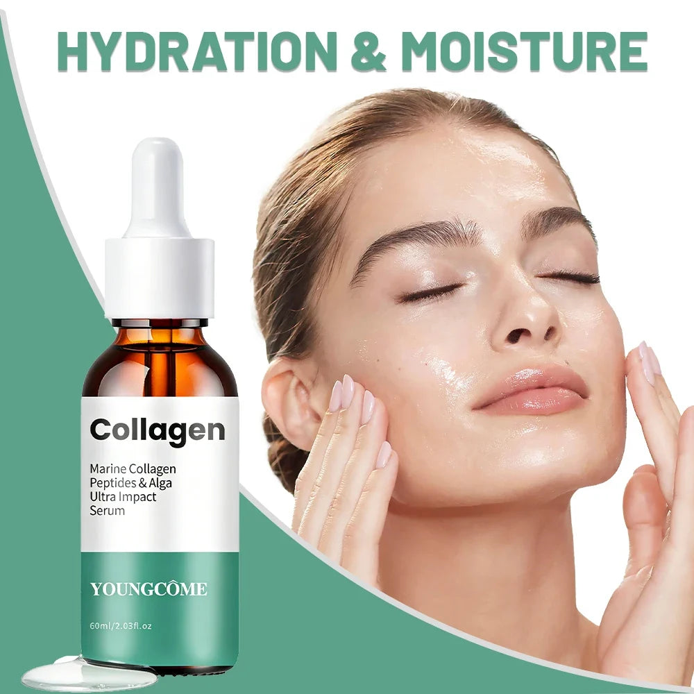 Marine Collagen & Hyaluronic Acid Firming Facial Serum | YOUNGCOME