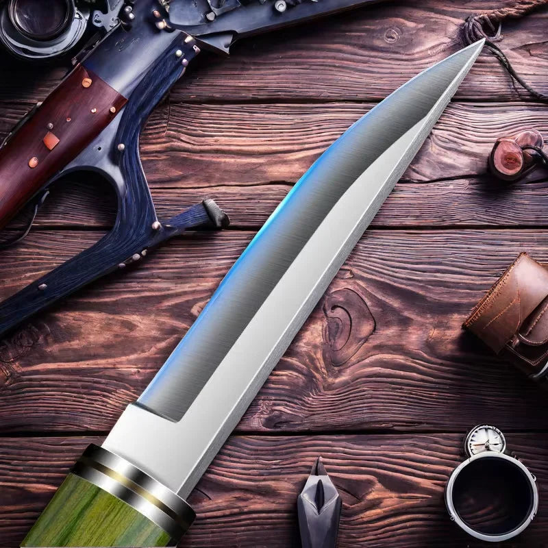COOKCRAZE Portable Paring Knife – Steel & Pakka Wood Handle