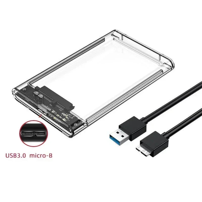USB 3 0 C HDD Enclosure SATA SSD External Hard Drive Case 5Gbps