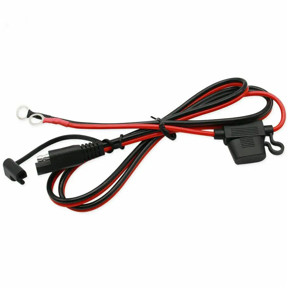 12V Charger Cable Motorcycle Battery Terminal SAE Quick Extension