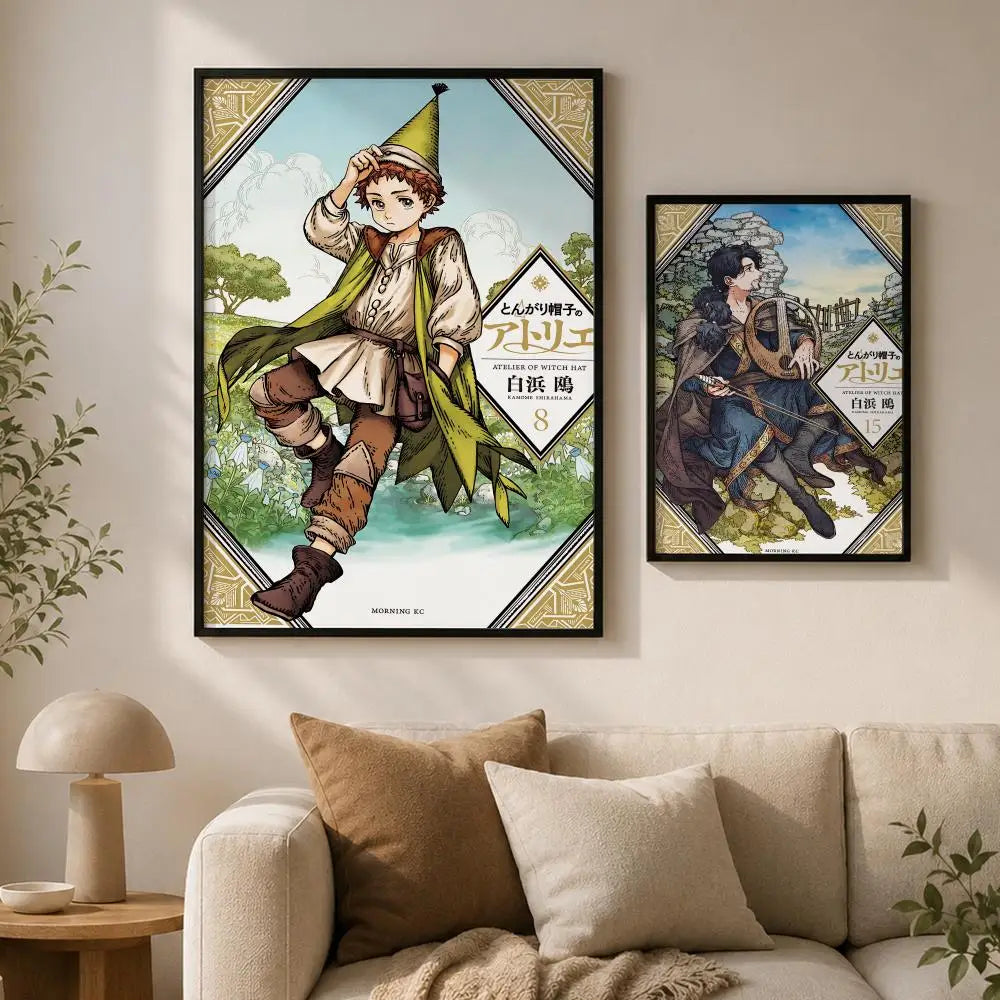 Bouchi no Atelier Poster – Waterproof Self-Adhesive Wall Art