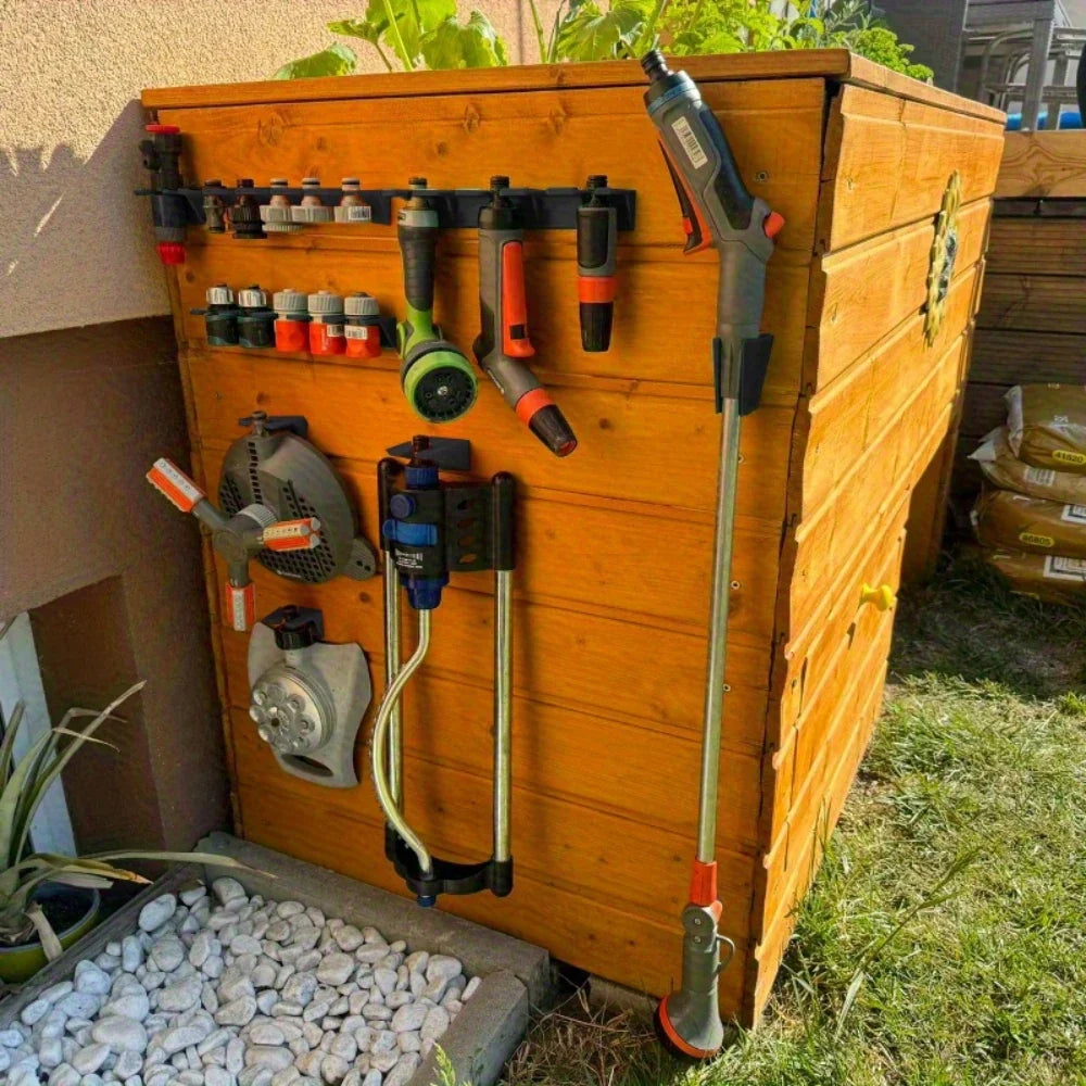 Water Gun Organizer Rack for GARDENA Nozzles | Garden Storage