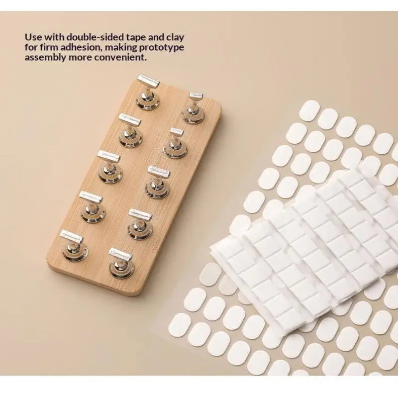 Double Row Magnetic Nail Holder Practice Stand – 10 Tips