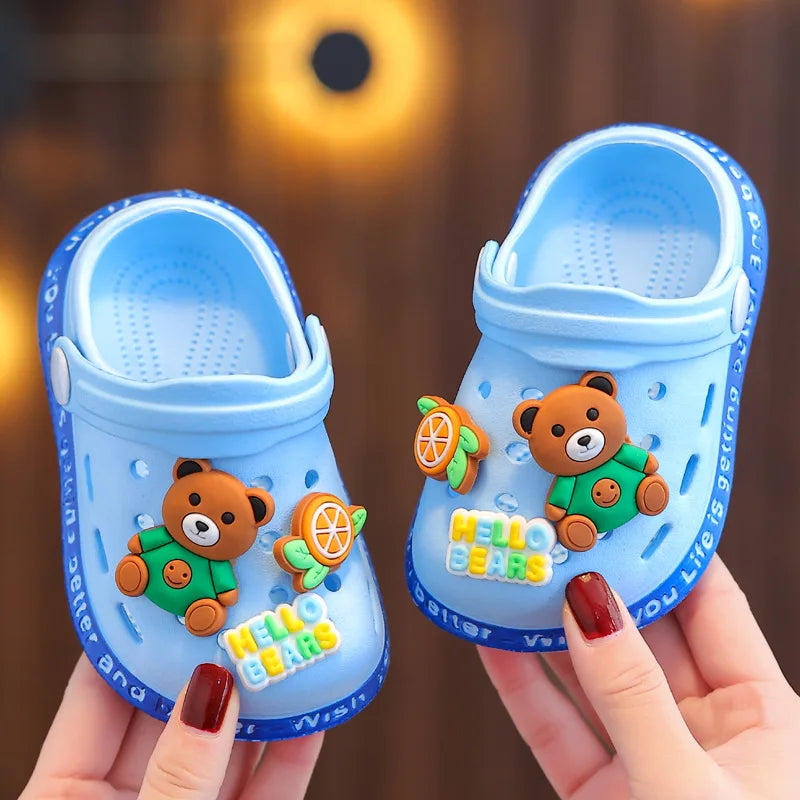 Kids Cartoon Clogs | Boys & Girls Summer Beach Sandals