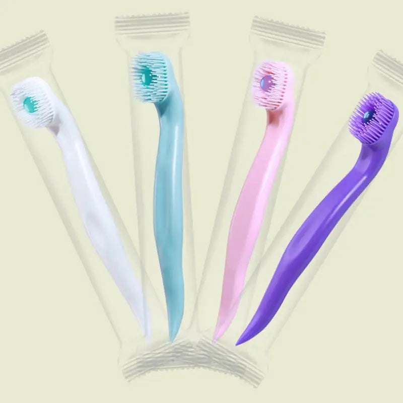 Disposable No-Rinse Mini Travel Toothbrush | Mouthwash Brush