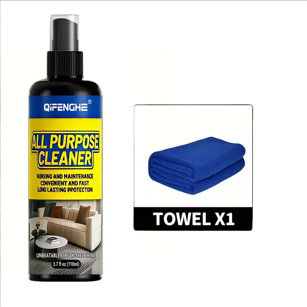 All-Purpose Cleaner Spray & Microfiber Towel | Sofa & Carpet