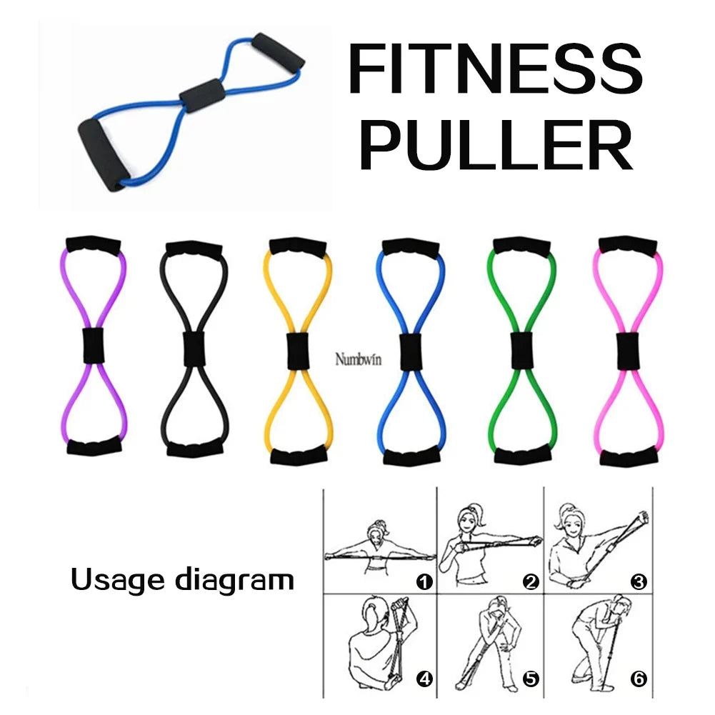 11-Piece Yoga & Pilates Set – Rings, Ball & Resistance Bands