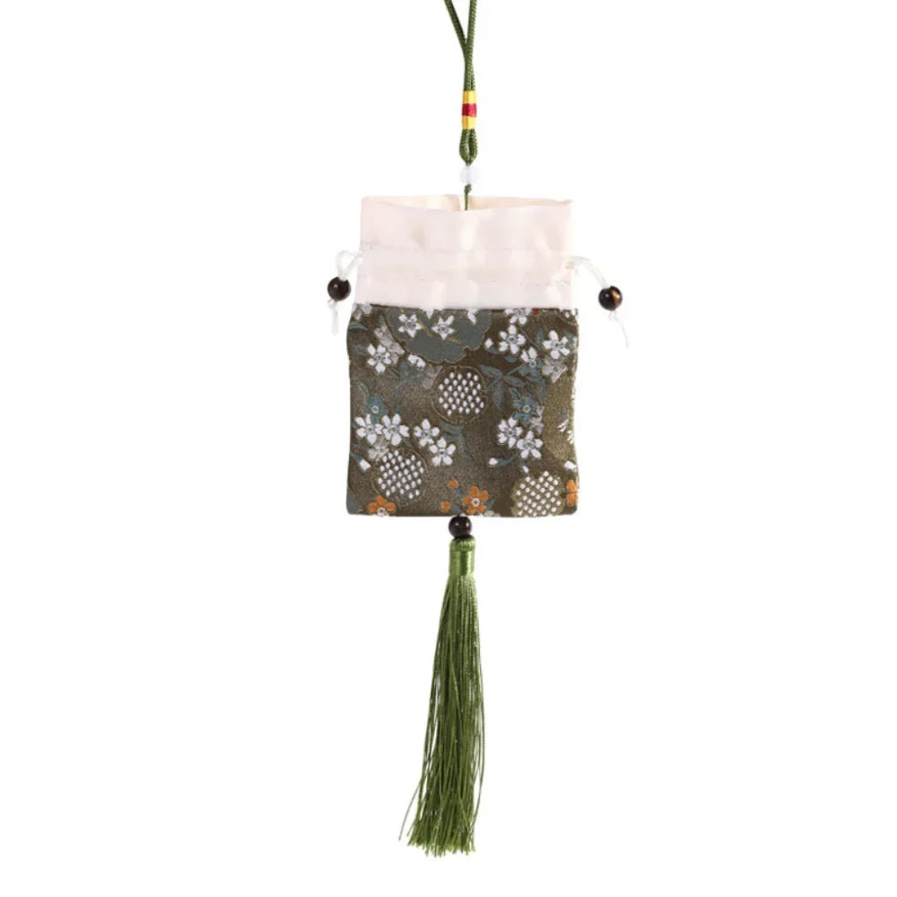 2025 Sachet Mugwort Bag Cloth Brocade Embroidery Car Hanging Purse