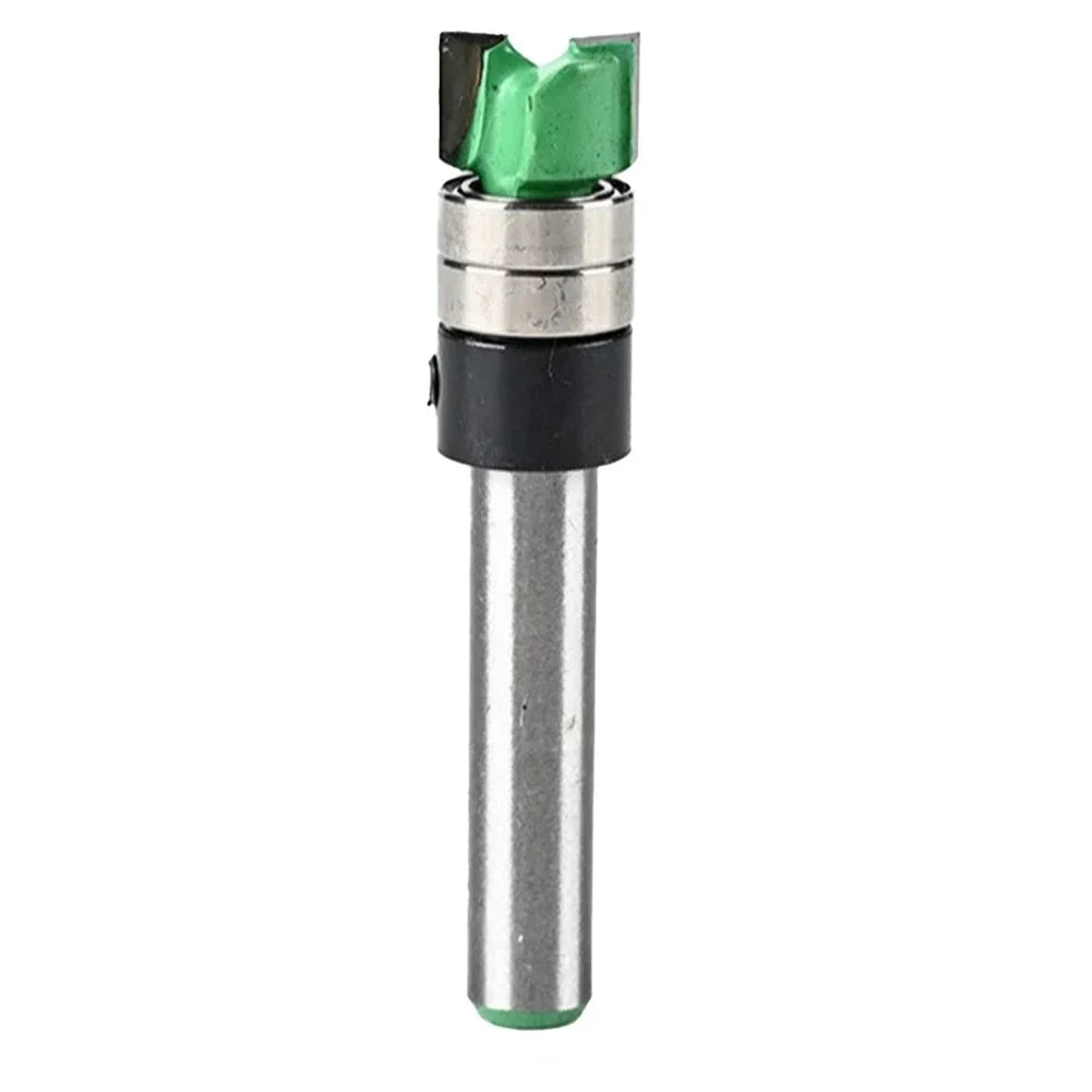 Dual-Bearing Edge Trimming Router Bit | Woodworking Milling Cutter