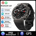 Ola Esporte HW12 Military GPS Smartwatch | AMOLED, 5ATM, 170+ Sports