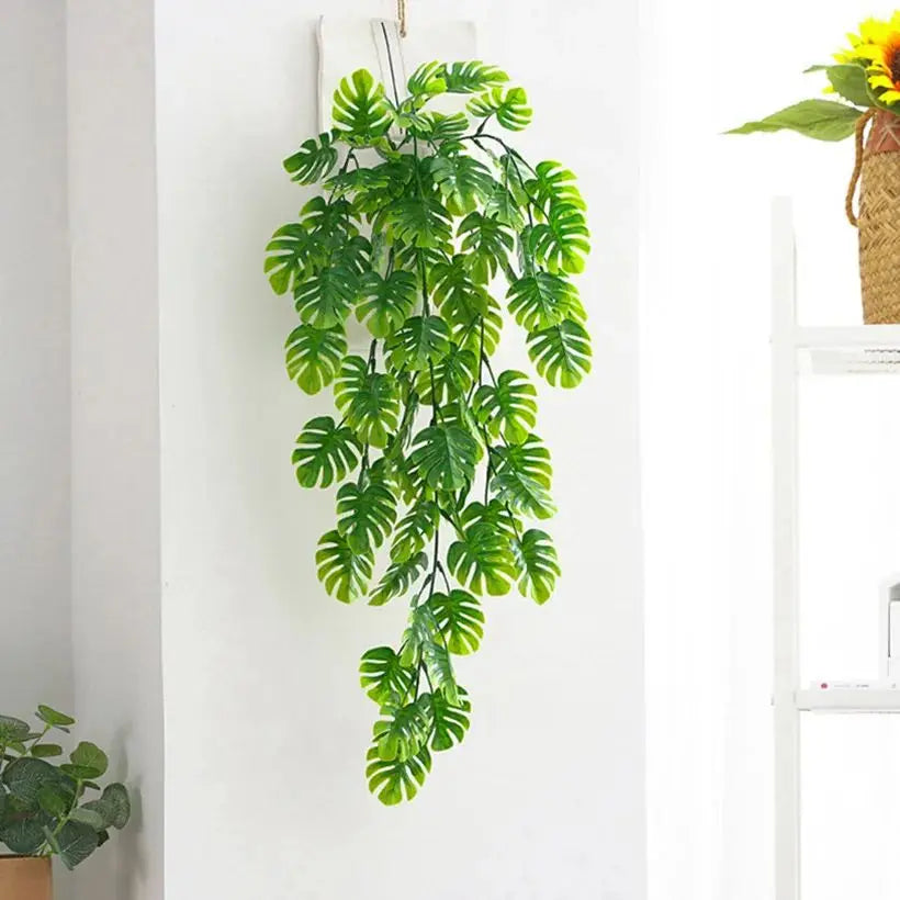 Artificial Turtle Leaf Vine UV-Proof | Wedding & Home Decor