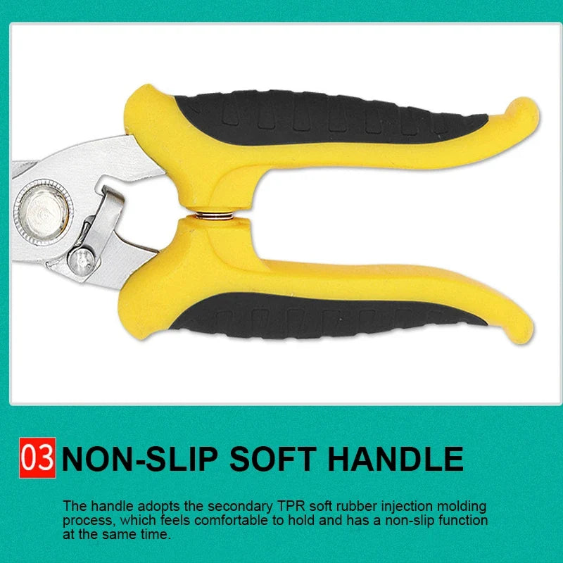 SLADE Stainless Steel Electrician Scissors – Multifunctional