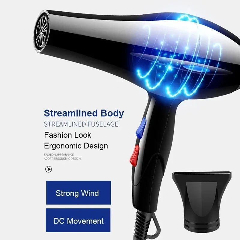 Professional Ionic Hair Dryer 1200W | Hot & Cold Airflow