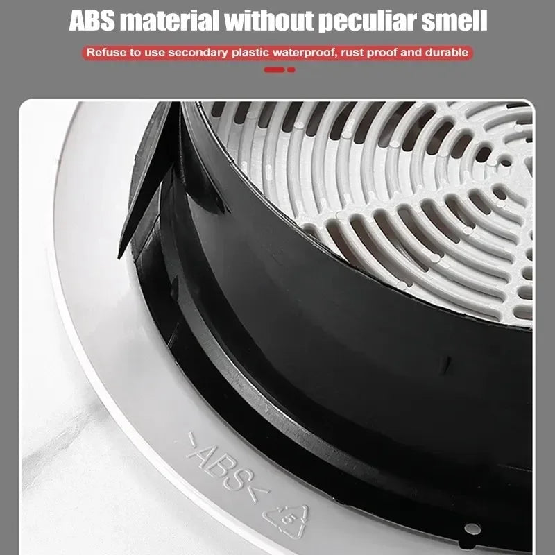 White Round Air Vent Grille Cover 75mm 100mm 125mm Adjustable