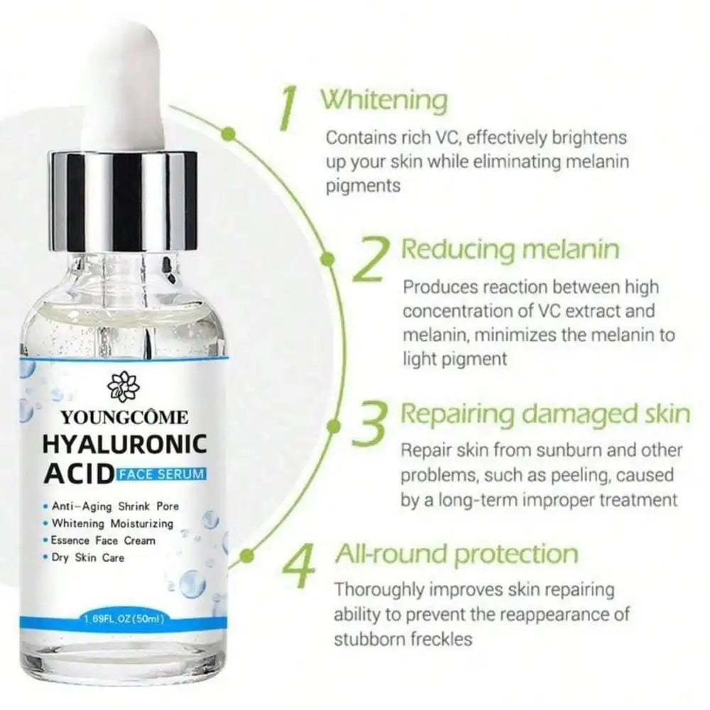 Hyaluronic Acid Facial Essence – Moisturizing & Brightening Serum