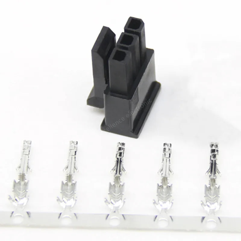 10sets MX Single Row Male Housing+female Terminals 2 3 4 5 6 Pin