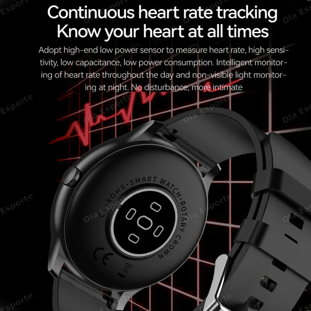 Ola Esporte 2026 Smartwatch | Bluetooth Calling, Heart Rate & Sleep