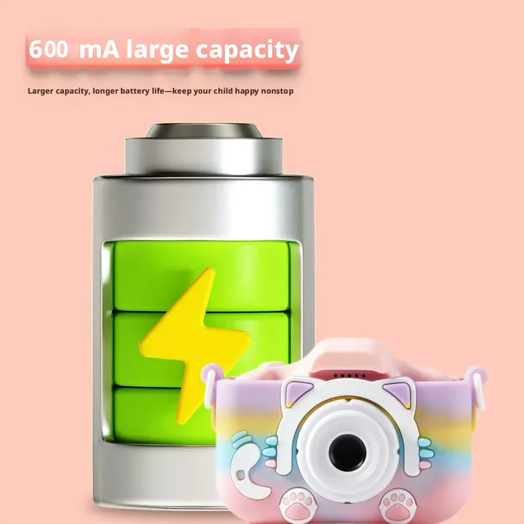 Kids Dual Lens Digital Camera 20MP 1080P 128GB | Boys & Girls