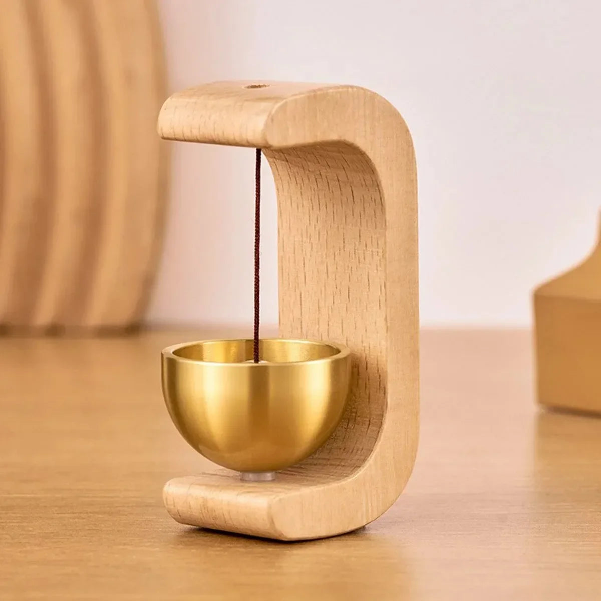 Japanese Wooden Wind Chime Doorbell | Hanging Décor Bell
