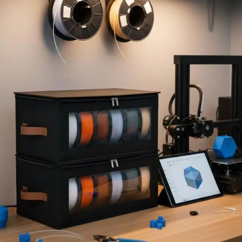 3D Printer Filament Storage Bag – Moisture-Proof Holder Rack