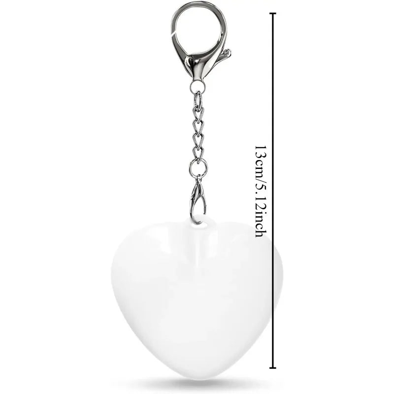 USB Rechargeable Heart Keychain Night Light | Bag & Purse LED