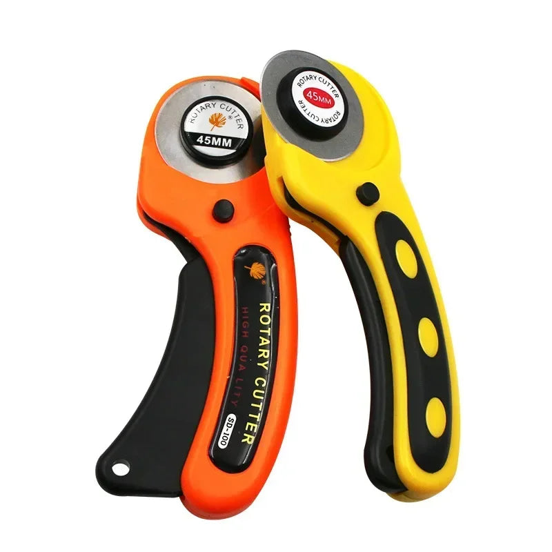 45mm Rotary Cutter – Leather, Fabric & Quilting Circular Blade