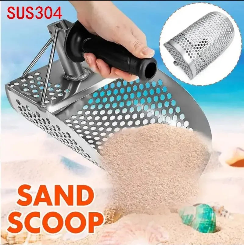 Beach Sand Scoop Shovel Metal Detector Scoops Treasure Detecting