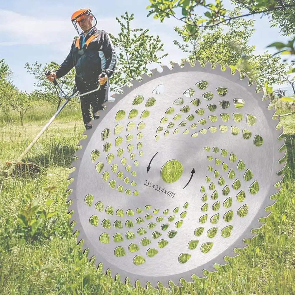 40T/60T Steel Circular Saw Blade for Brush Cutter & Lawn Mower