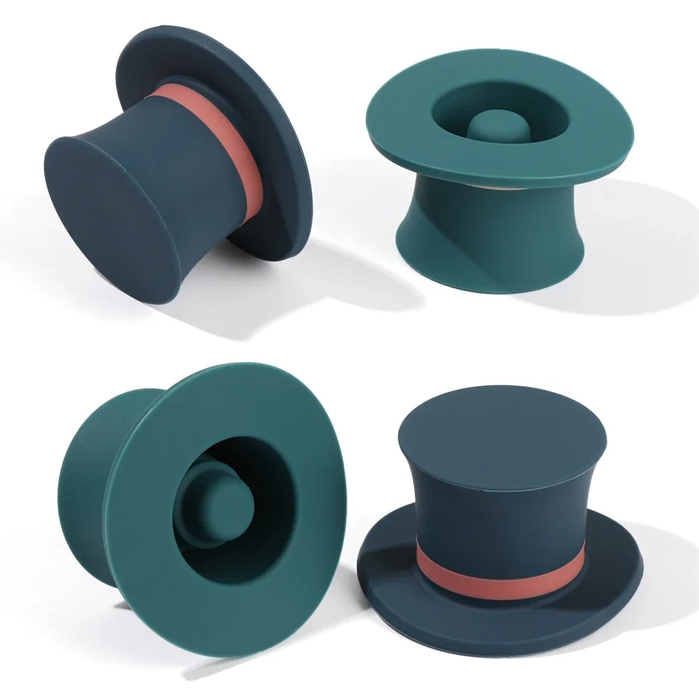 Silicone Wine Bottle Stopper | Vacuum Seal Cap for Wine & Beer