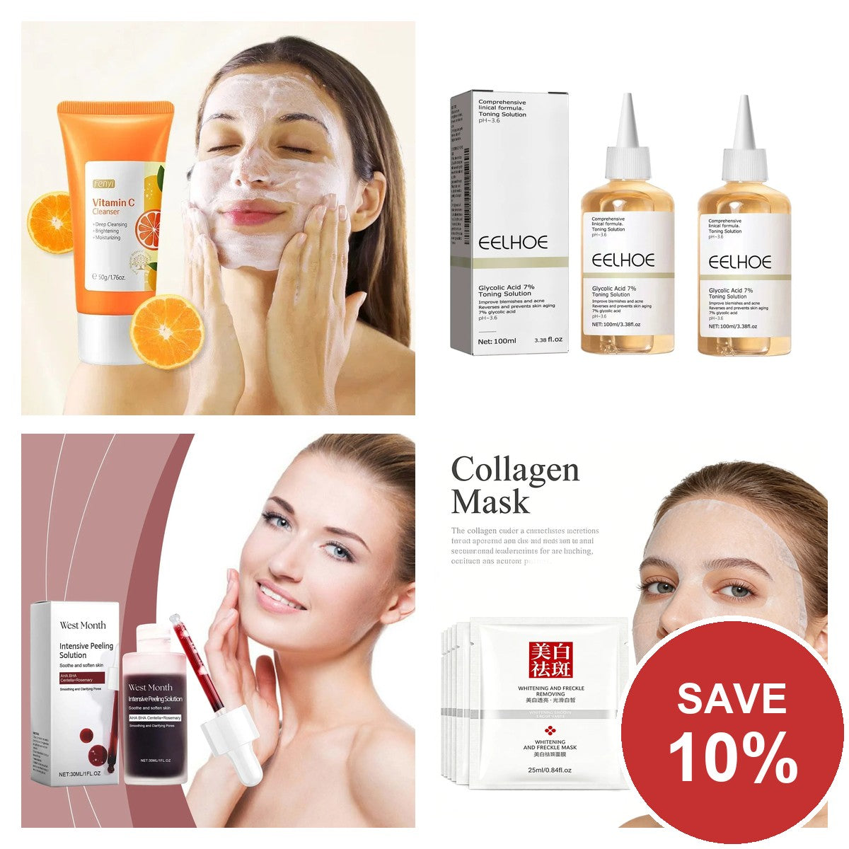 Glow-Up Brightening Facial Set